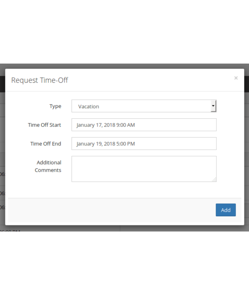 Time-Off & Vacation Requests